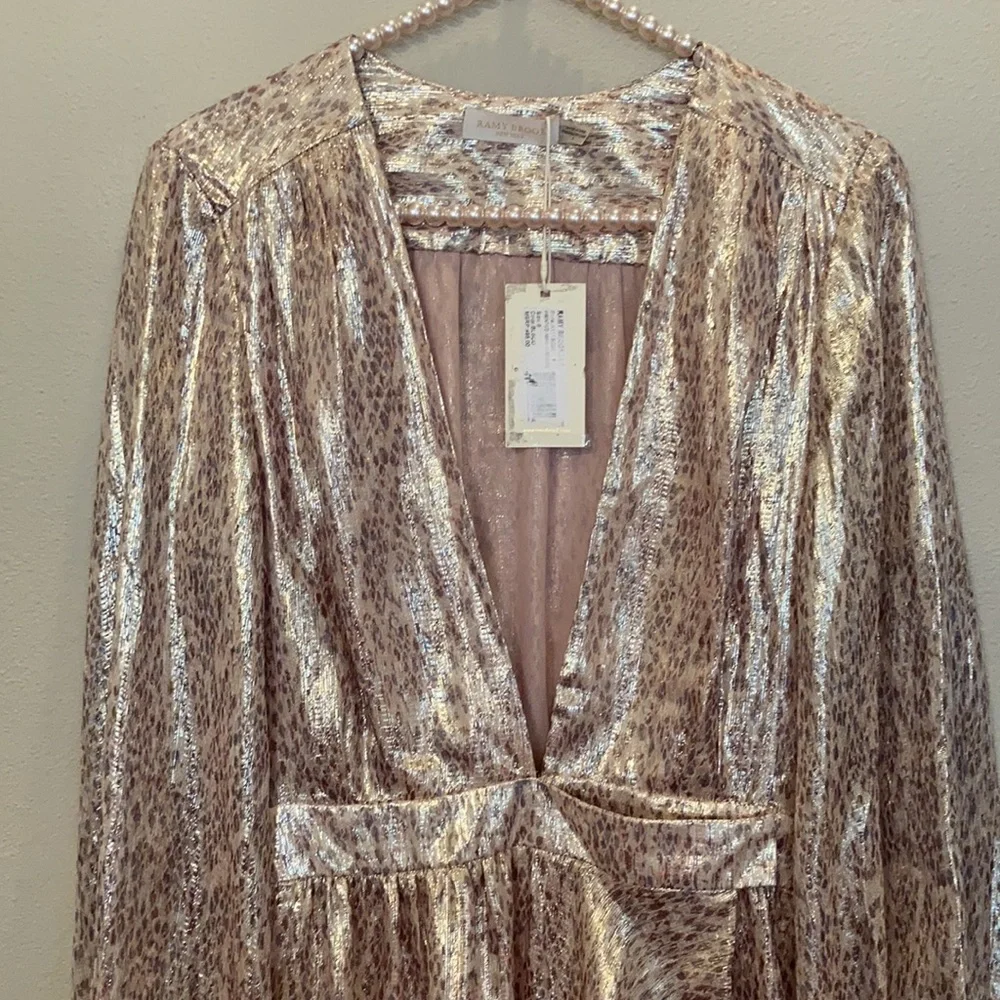 NWT Ramy Brook Silk Dress - Picture 2 of 9